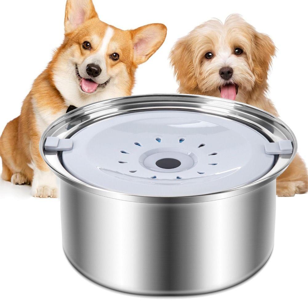 Filter Element Pet Floating Bowl Large-capacity Water Dispenser Upgraded Slow Drinking Feeder  Cat