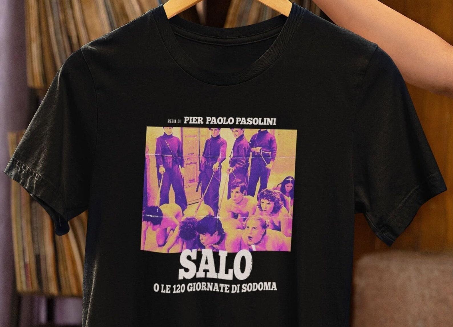 Salò T-Shirt – Pier Paolo Pasolini Cult Film Tee S