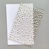 4 Sheets Rhinestone Stickers Faux Pearl Self Adhesive Face Jewels Stick Makeup Face Hair Body Decoration Rhinestone Charms