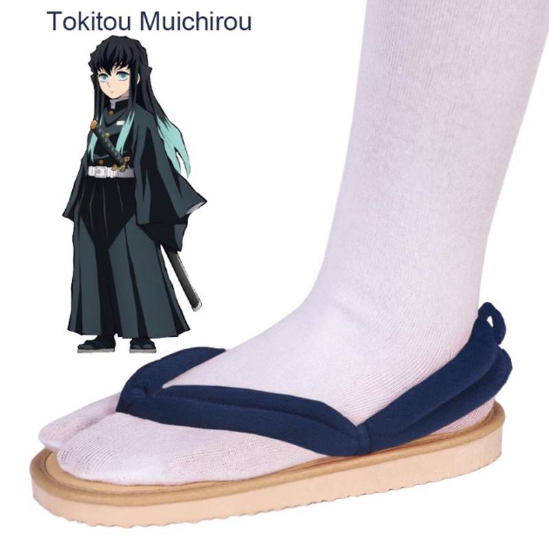 Infradito Kamado Tanjiron di Demon Slayer per Cosplay e Moda Stile Giapponese