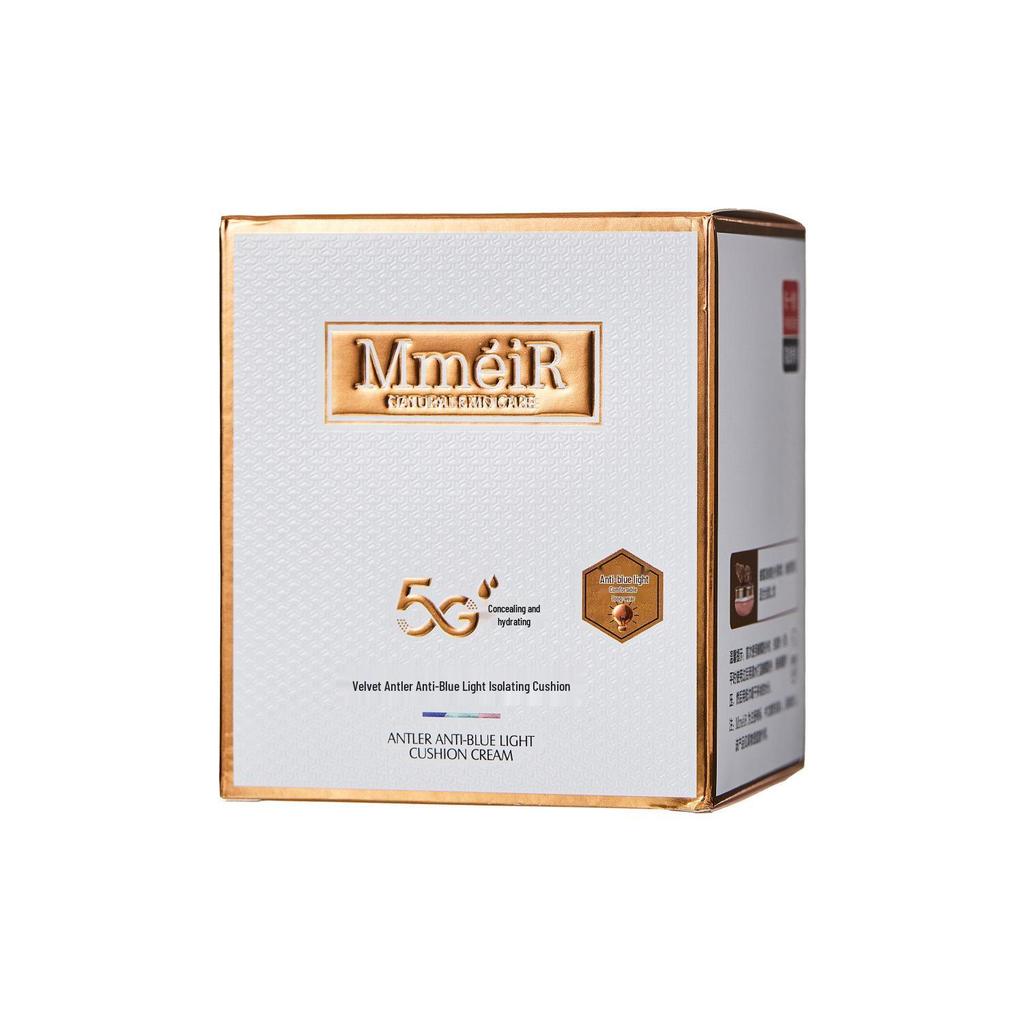 Famous Beauty Deer Antler Anti-Blue Light Cushion Cream: Smudge-Free, Translucent, Long-Lasting Concealer with Butterfly Design