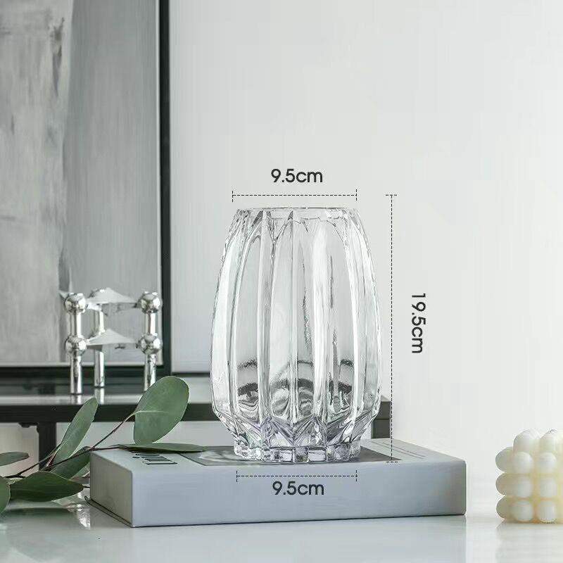Vasă Vază De Sticlă Ornamente Ornamente Aranjament Floral Vasă De Flori