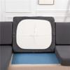 Elastic Sofa Cushion Cover Solid Color Universal Sofa Cover Full Coverage Sofa Slipcover Seasonal Use