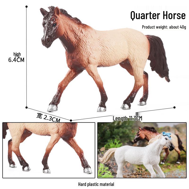 Children's Thousand-Mile Horse Simulation Model Toy and Sand Table Set