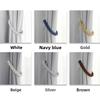 Magnetic Tiebacks Curtain Modern Simple Style Drape Backs Weave  Rope Holdback