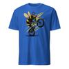 Bee Bicycle Shirt Honey Bee Funny Biking Cycling T-Shirt Size S-3XL Gift Tee