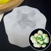 Easy to Clean Silicone Candle Mould 3D Plants Mould Assorted Succulent Epoxy Resin Mold Cactus Plant Flower Soap Making Mould