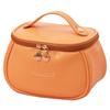 Large Capacity Portable Pu Leather Cosmetic Bag For Women