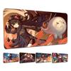 Genshin Impact Hu Tao Anime Mousepad Boy Pad Natural Rubber Gaming Mousepad Desk Mat Size For Gameing World Of Tanks CS GO Zelda