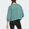 adidas Originals Premium Crew Sweatshirts Women's Green Crew Neck Moderate Regular FM2626
