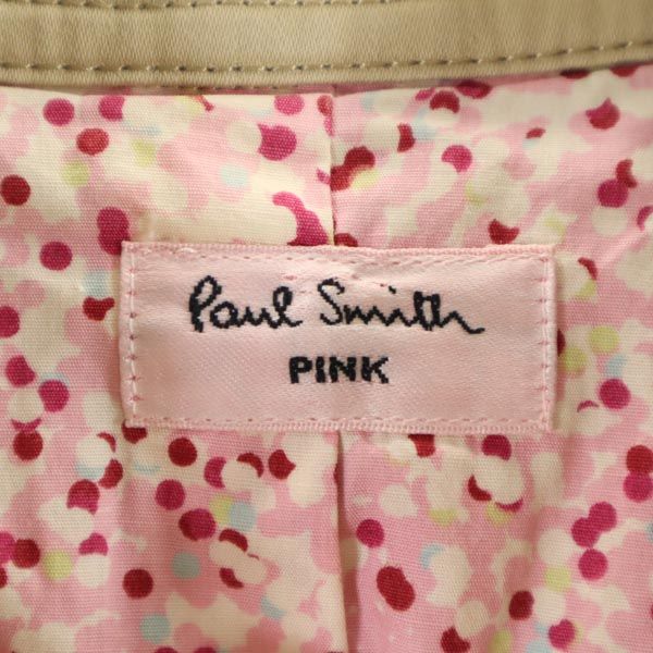 Paul Smith Trench Jacket 42 beige PINK Women Used