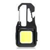Mini LED Flashlight 1000LM USB Rechargeable COB Work Lights IPX4 Waterproof Keychain Light Lantern for Outdoor Camping Hiking