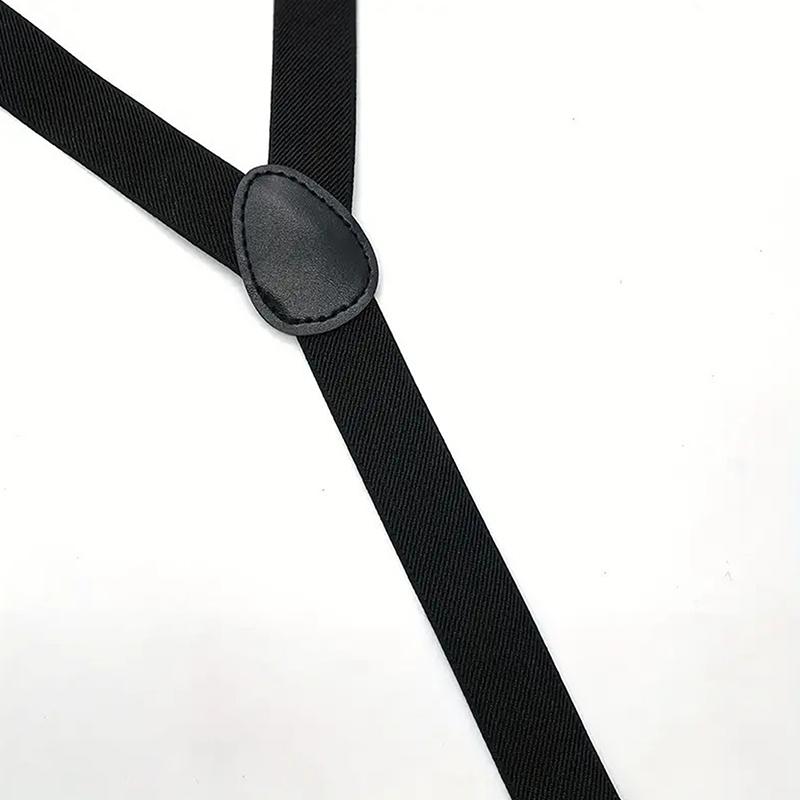 Men'S Suspenders  Creative 3 Hooks Man Pants Casual Mens Trouser  Adjustable Elastic Trouser Braces