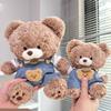 Adorable Brave Bear Plush Toy Featuring Cute Cartoon Design Soft And Cuddly Gift Idea