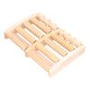 Bamboo Massager Soles Feet Relieve Fatigue Household Lightweight Wooden Durable Massager Roller