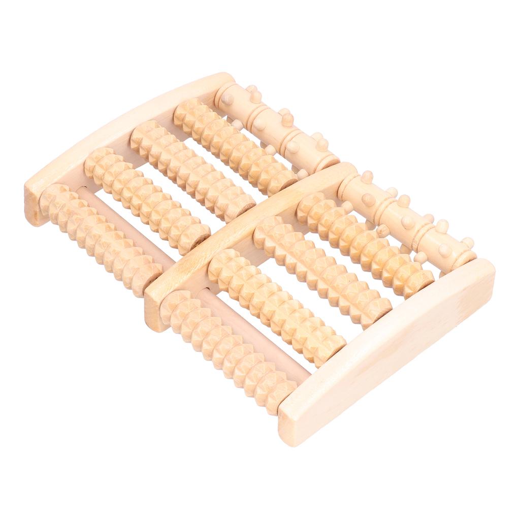 Bamboo Massager Soles Feet Relieve Fatigue Household Lightweight Wooden Durable Massager Roller
