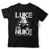 Tricou Luke The Nuke Unisex Campion Darts Bullseye 180 Sport Pub Vintage Retro