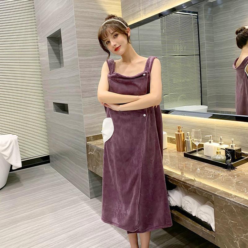 Osuška Catties velikosti Plus 90-180, nositelná, pro ženy, dospělé, sling, koupelová sukně měkčí než čistá bavlna, rychle absorbuje vodu a nepadá chlupy.