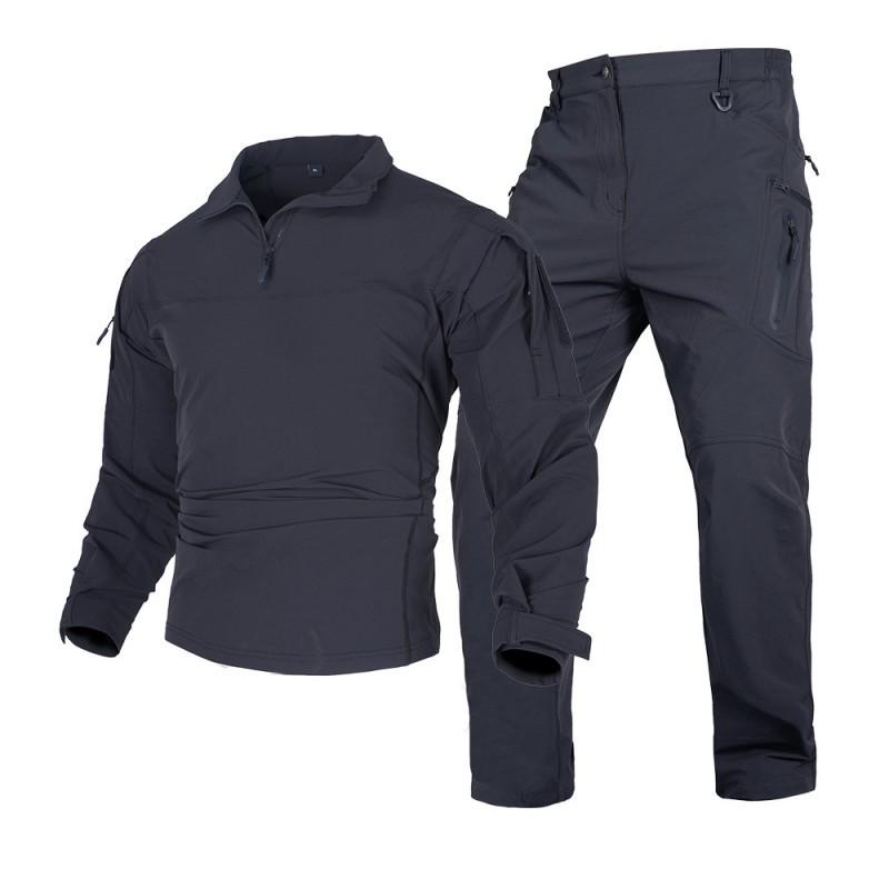 

Mountaineering Elastic Frog Suit Combat Four-sided Long-sleeved Outdoor Breathable Urban Camouflage Clothing XL-36