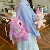 Cute Stitch Angel Chef Shaped Cartoon Plush Toy Backpack For Kids And Girls Teen
