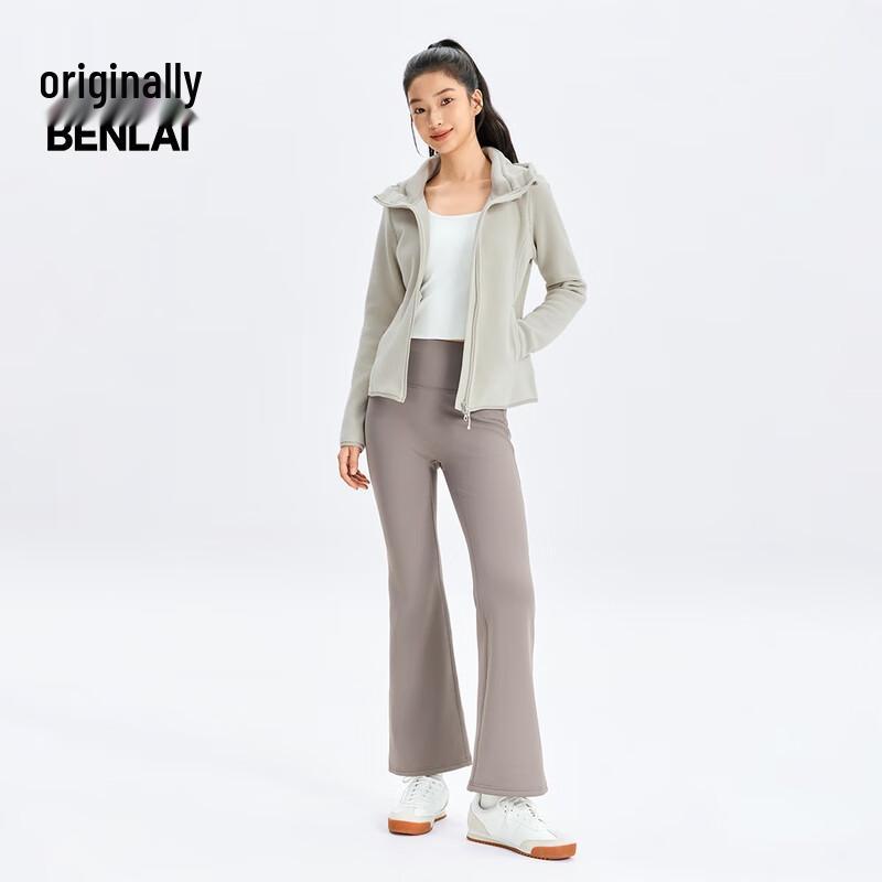 BENLAI Women's Anti-Static Plush Hooded Warm Jacket