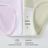 Yiershuang Women's 7-Pack Pure Cotton Antibacterial Mid-Waist Briefs
