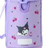 Sanrio 2-Way Stainless Steel Bottle, Kuromi, for Kids, Insulates Hot or Cold Drinks, Capacity: 620mL (Cup), 670mL (Direct Cap), Includes Name Space, P