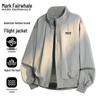 Mark Fairwhale Men's Stand Collar Casual Jacket