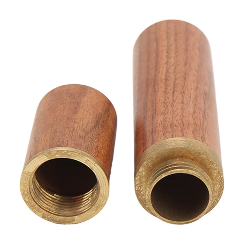 3 Pcs Needle Pocket Box Sandalwood Material Easy Cleaning Portable Compact Convenient Practical Needle Storage Tool