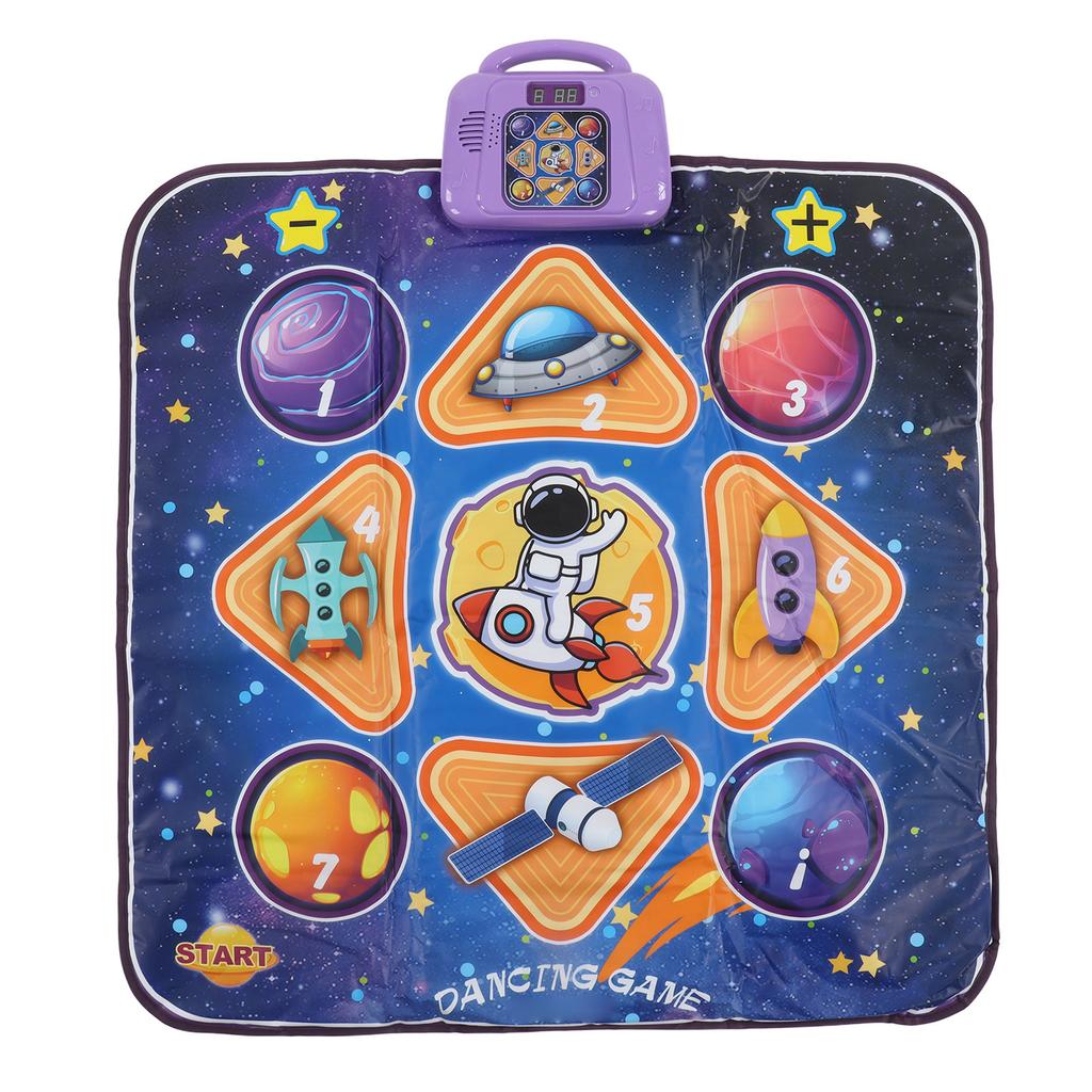 Kids Dance Floor Mat Music Improve Coordination Electronic Dancing Pad Educational Toy