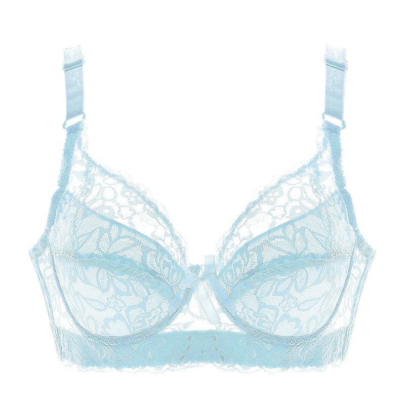 Women Underwear Small Bra Plus Size Undewire Adjustable Lace Women's Bra Breast Cover B C D Large Size Lace Bras