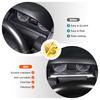 For Land Rover Discovery 4 2010-2016  ABS Black Wood Grain Car Dashboard Lower Panel Cover Trim Sticker Interior Accessories