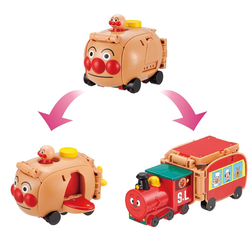 Chiki Chiki Can also be used as an Anpanman Go and SL Man [BANDAI] Transformation! airplane!