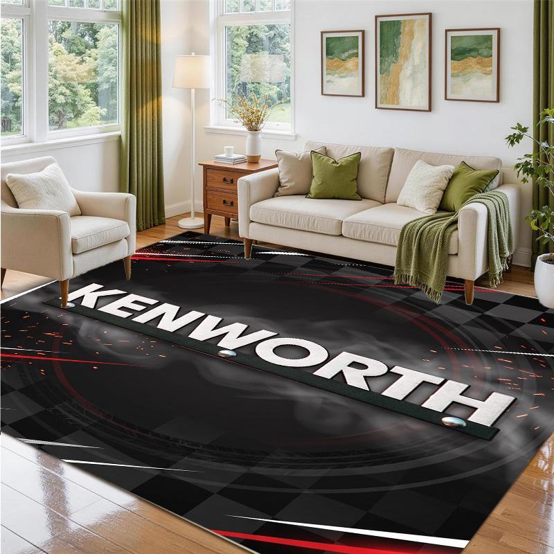 Kenworth Design Crystal Velvet Rug Soft Decorative Mat for Bedroom Entrance