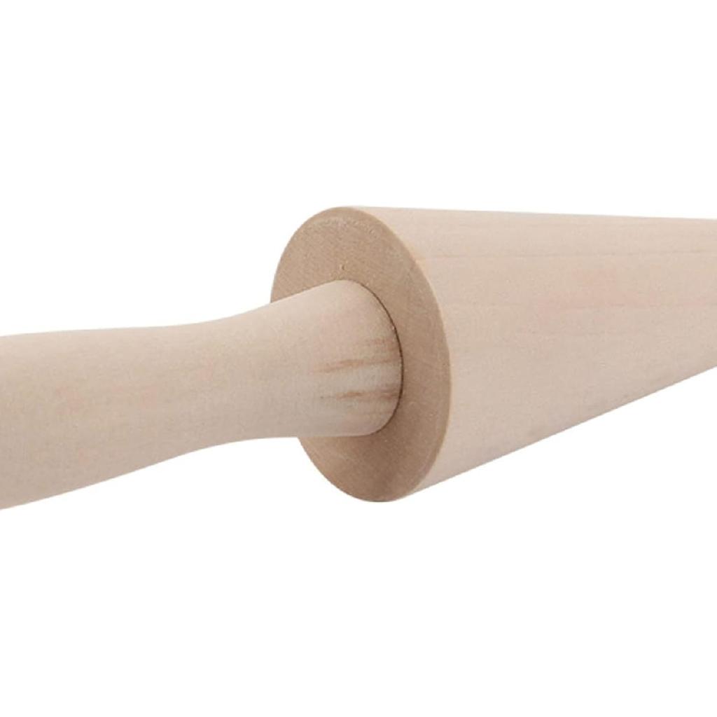 Wood Cone Roller Pizzelle Roller Krumkake Ice Cream Cone Roller Mold Natural Waffle Cone Roller Wooden Mini Waffle Cones Pastry Decorating Baking