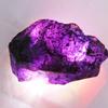 Natural Purple Sapphire Rough 190.45 Ct Uncut Loose Gemstone CERTIFIED Huge Size