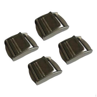 4x 1 Zoll Edelstahl Klappverschluss für Spanngurt Gepäck Ladung Zurrgurt