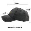Unisex Retro Casual Baseball Cap Casquette Embroidery Anchor Sunproof Hat Outdoor Sunhat