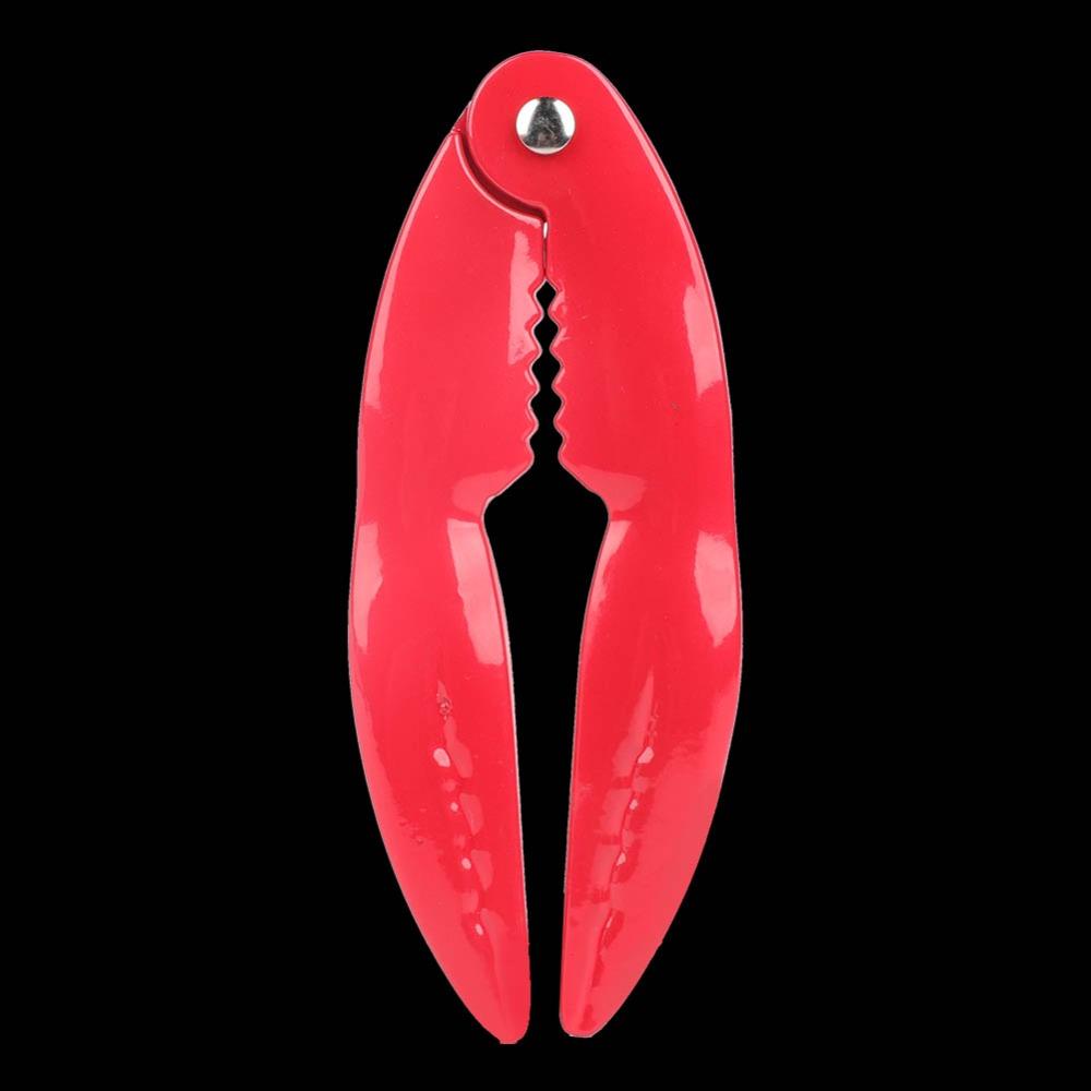 Stainless Steel Seafood Clip Red Lobster Cracker Kitchen Tool Shellfish Crab Opener  Crawfish