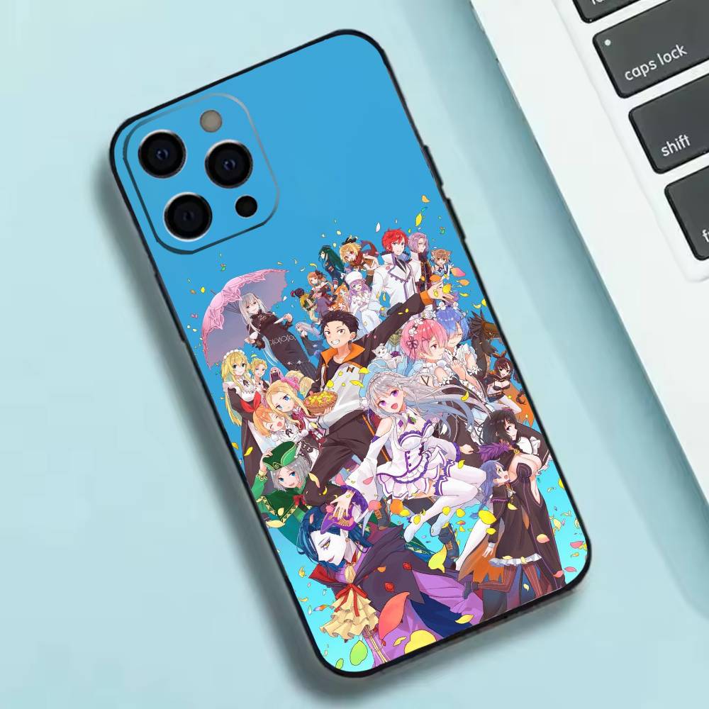 R-Re ZERO Starting Life in Another World Phone Case Silicone Soft For IPhone 17 16 15 14 13 12 11 X XR Plus Pro Max Plus