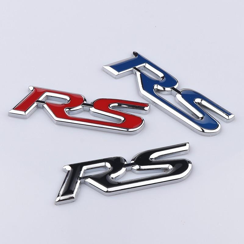 Autoaufkleber Emblem Abzeichen RS Logo Aufkleber für Ford