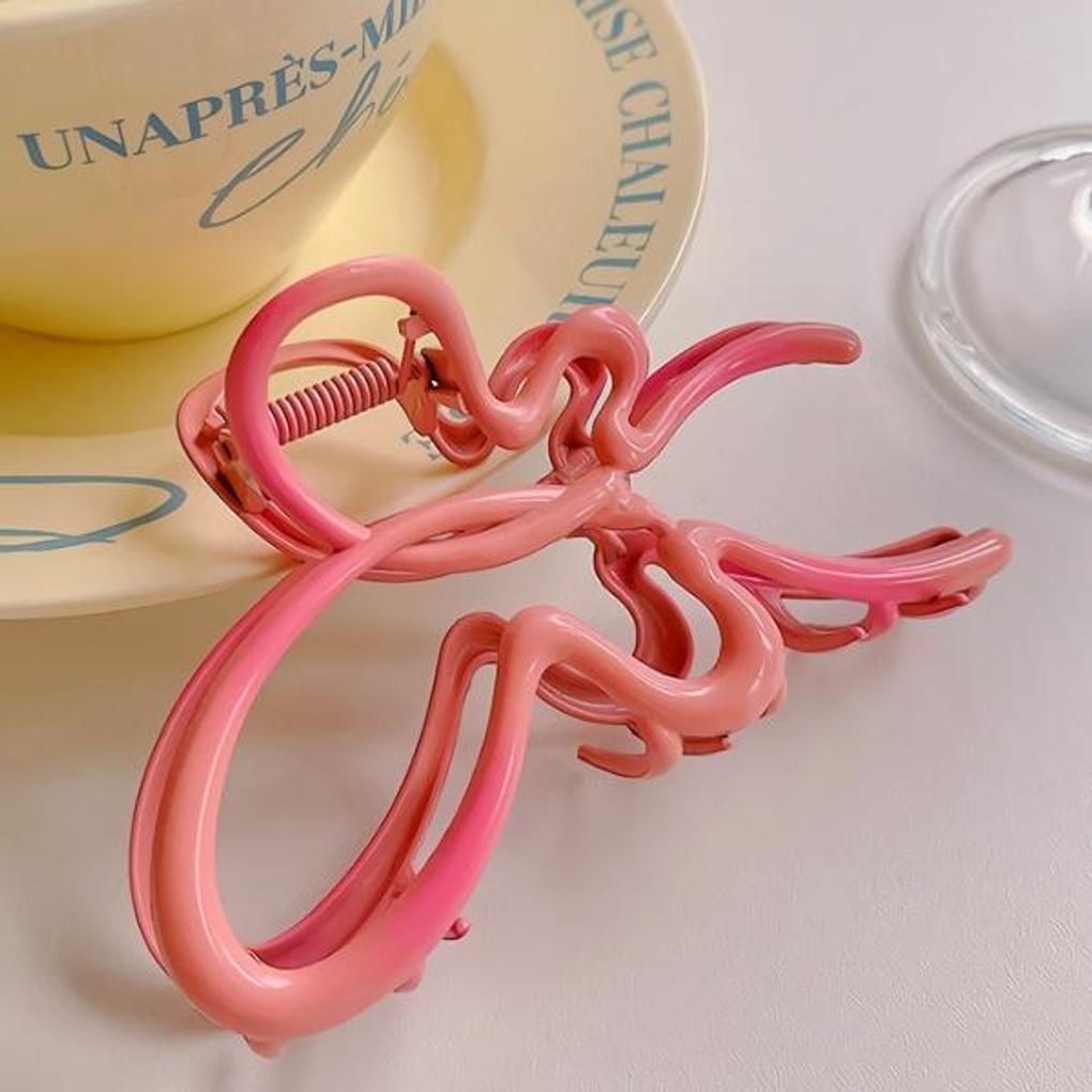 Soft Butterfly Metal Hair Clip 4 Colors