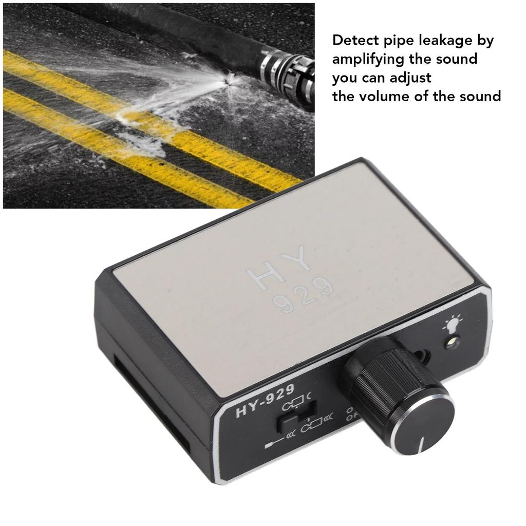 Water Leakage Monitor Underground Water Pipe Leakage Detector Enhanced High Strength Sound Intensifier for Site Construction