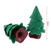 1:12 Dollhouse Miniature Xmas Tree Micro Tree Potted Plant Ceramic Flower Pot Lavender Rose Green Plant Home Decor Toy