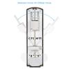 Btuty Portable Mini Mechanical Metronome 11cm Universal for Piano Guitar Violin Ukulele and Chinese Instruments