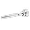Trumpet Mouthpiece Metal Wind Musical Instrument Replacement Parts Accessories for Trumpeter Silver 3C