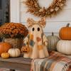 Figurine fantôme lumineux Patchwork Halloween Fantôme Patchwork Décoration Halloween Décoration Halloween