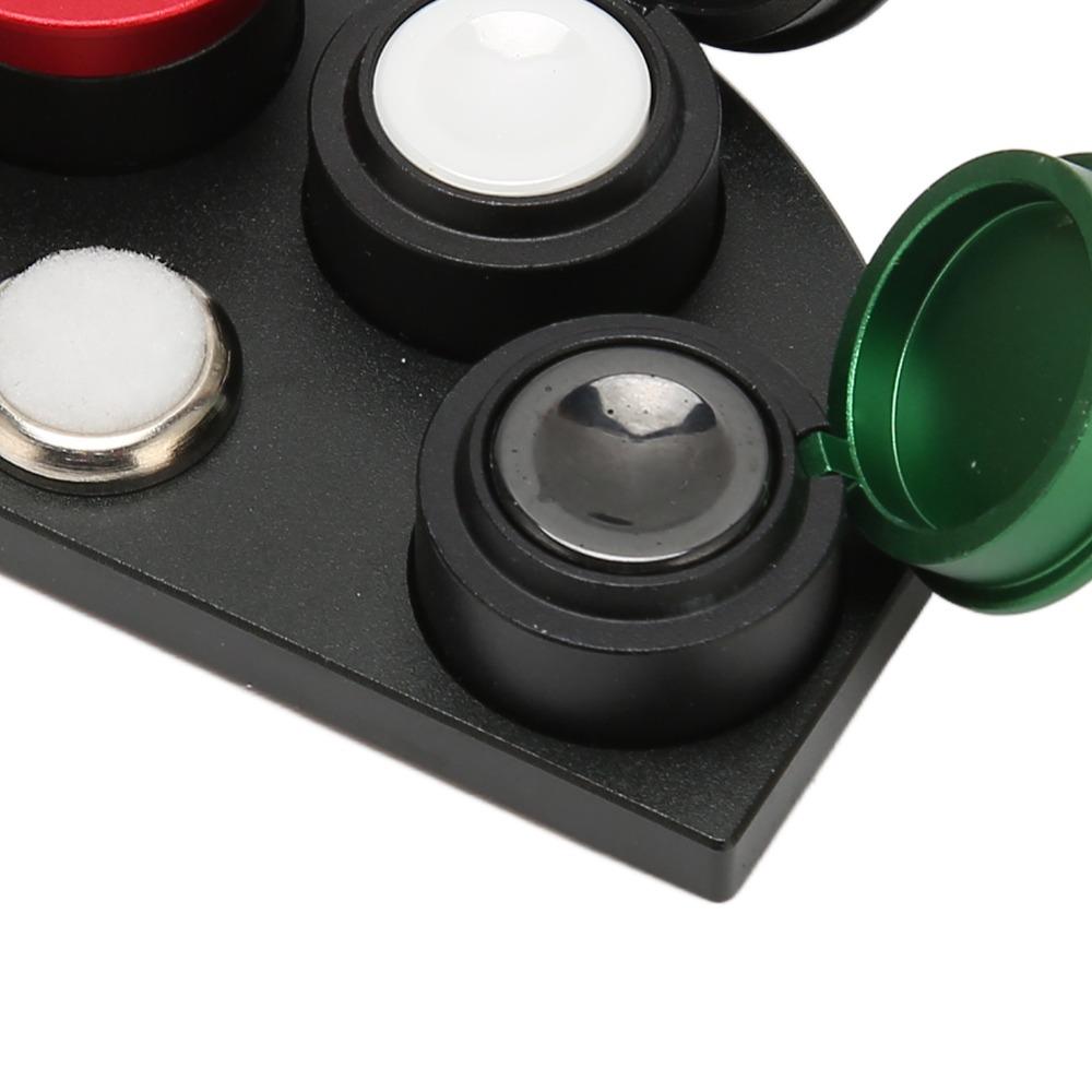 With Cover Watch Oiler Dishes Ceramic Insert Oil Cup Stand Watch Oiler Dish  Watches Clocks Repair