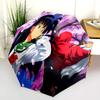 1PC Inuyasha Automatic Umbrella - Suitable Travel Outdoor Portable Umbrella Birthday Gift Daily Essentials