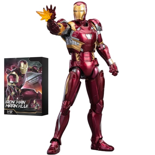

HiPlay Fondjoy 1/12 Iron Man MK46 MV24204 Pre-Colored Plastic Model Kit